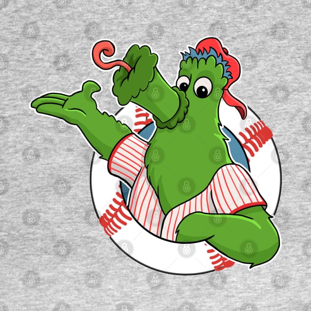 Phillie Phanatic by GAMAS Threads